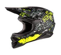 O'Neal 0627-142 Casco 3Srs Ride, Nero/Giallo Neon, S, 55-56 cm