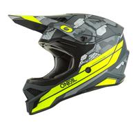 Oneal 3 Series Camo Off-road Helmet Grigio S