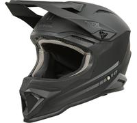 ONeal 1SRS Solid S25, casco da motocross per bambini M male Opaco Nero/Grigio