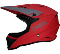 Oneal 1SRS Solid Casco Motocross, rosso, taglia XL