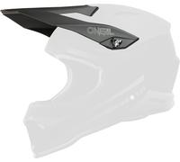 Oneal 1SRS Solid Kids Visiera del casco, nero, Taglia unica