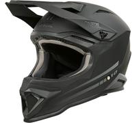 ONeal 1SRS Solid S25, casco da motocross per bambini XL male Opaco Nero/Grigio
