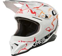 Casco Cross O'Neal 1Srs Splash Bianco/ArancioXL Bianco,Arancio
