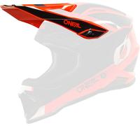 Oneal 1SRS Stream Casco per bambini Peak, nero-rosso