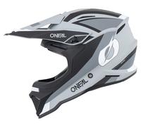 O'NEAL 1SRS V.24 Stream Casco Cross Nero/Grigio L