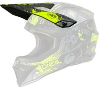 ONeal 1SRS Vibrant S26, picco Taglia unica male Opaco Nero/Giallo Fluo