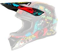 ONeal 1SRS Vibrant S26 Youth, picco Taglia unica male Nero/Rosso/Blu/Verde