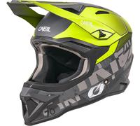 Oneal 1SRS Voltixx Casco da motocross, nero/neon/giallo, Taglia S (55/56)
