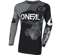 O'Neal 2024 Maglia Motocross Mayhem Covert Nero Grigio MX Enduro Quad