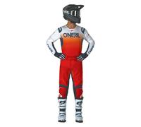 O'Neal 2026 Prodigy Five Five Kit Completo MX Uomo Rosso Arancione Blu Navy