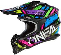 Oneal 2Series Glitch Casco Motocross, Multicolore, Taglia L (59/60)