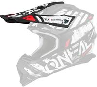 Oneal 2Series Glitch Casco Peak, nero-bianco per maschi