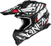 ONeal 2SRS Glitch S23, casco a croce L male Opaco Nero/Bianco