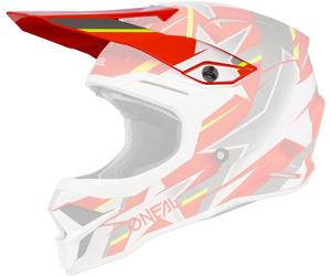 Oneal 3Series Ride Casco Peak, rosso, Taglia unica