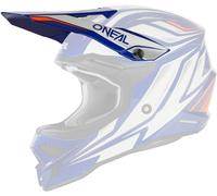 Oneal 3Series Vertical Casco Peak, blu, Taglia unica