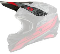 ONeal 3SRS Camo V.22, picco male Opaco Nero/Grigio/Rosso