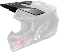 ONeal 3SRS Haze S26, picco Taglia unica male Opaco Nero/Grigio/Rosso