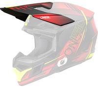 ONeal 3SRS Haze S26, picco Taglia unica male Opaco Nero/Rosso/Giallo Fluo