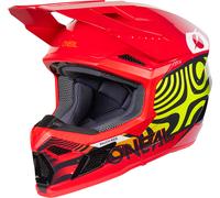 Oneal 3SRS Nova Casco da motocross giovanile, rosso, Taglia Y/XL (54/55)