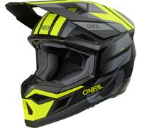 ONeal 3SRS Ride S26, casco da motocross XXL female Opaco Nero/Grigio Scuro/Giallo Fluo