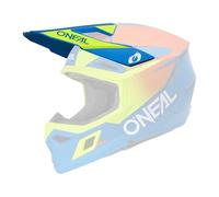 ONeal 3SRS Solid S26, picco Taglia unica male Opaco Blu/Giallo Fluo/Arancione