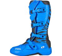Oneal 3SRS Zebra Stivali da motocross, blu, Taglia 47
