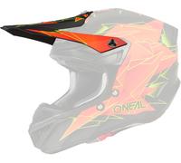 Oneal 5Series Polyacrylite Surge Casco Peak, nero/rosso, Taglia unica