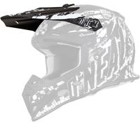 Oneal 5Series Rider Visiere Caschi, Bianco/nero, Taglia unica