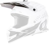 Oneal 5Series Trace Visiere Caschi, Bianco/nero, Taglia unica