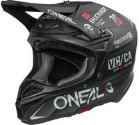 ONeal 5SRS Brand S26, casco da motocross XS female Opaco Nero/Grigio/Rosso