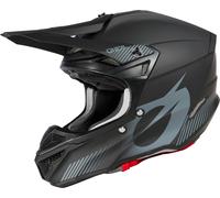 Oneal 5SRS Polyacrylite Solid V.25 Casco da motocross, nero/grigio, Taglia L (59/60)