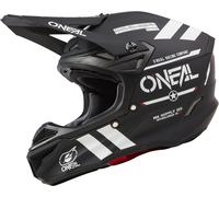 Oneal 5SRS Polyacrylite Warhawk Casco da motocross, nero-bianco, taglia S per maschi