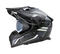 O'NEAL A-SRS Casco Spike Nero/Grigio/Bianco XL (61/62 cm)