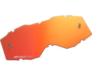 ONeal B-10, lente di ricambio per bambini a specchio male Rosso A Specchio