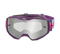 O'NEAL B-10 - Occhiali a strisce, colore: rosa/viola/misura Silver Mirror