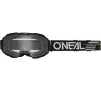 ONeal B-10 Solid, occhiali male Nero/Bianco Trasparente