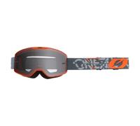 O'NEAL B-20 Goggle Strain V.22,Grigio/Arancione,Gray,Taglia Unica