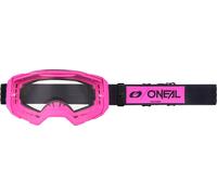 Oneal B-22 Core Occhiali da motocross, nero/rosa