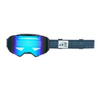 ONeal B-22 Static, occhiali a specchio Taglia unica male Blu/Grigio Blu A Specchio