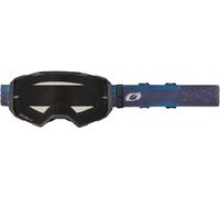 Oneal B-22 Paint Occhiali da motocross, blu/arancione