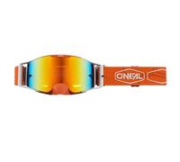 O'NEAL B-30 Goggle Hexx V.22,Arancione/Bianco,Radium Red,Taglia Unica