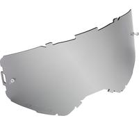 Oneal B-33 / B-22 Lente di ricambio a specchio, argento specchiato, Taglia unica