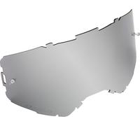 Oneal B-33 / B-22 Lente di ricambio a strappo specchiata, argento specchiato, Taglia unica