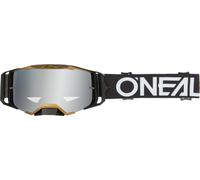 Maschera mtb o neal b 33 hexa oro argento a specchio
