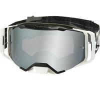 ONeal B-33 Ictus, occhiali a specchio Taglia unica male Nero/Bianco Argento A Specchio