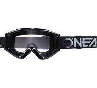 Oneal B-Zero Occhiali Motocross, nero per maschi
