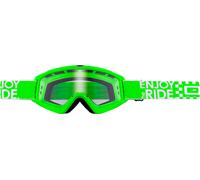 Oneal B-Zero Occhiali Motocross, Verde, Taglia unica