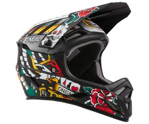 O'Neal - BACKFLIP Helmet INKED V.24 - Casco integrale ciclismo XL - 61/62 cm nero