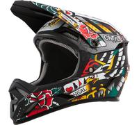 Oneal Backflip Inked Multi Casco da discesa, Multicolore, Taglia XXL (63/64)