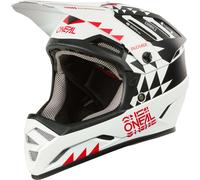 ONeal Backflip Knox, casco da bici L male Opaco Bianco/Nero/Rosso